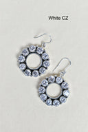 HOLLOW "O" STERLING SILVER EARRINGS-Drop Earrings-Krush Kandy, Women's Online Fashion Boutique Located in Phoenix, Arizona (Scottsdale Area)