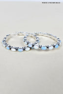 Tiffany Sterling Silver Hoop Earrings | PREORDER NOW OPEN-Hoop Earrings-Krush Kandy, Women's Online Fashion Boutique Located in Phoenix, Arizona (Scottsdale Area)