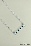 Radiant Quintessence Sterling Silver Necklace-Chain Necklaces-Rae Collective, Women's Online Fashion Boutique Located in Phoenix, Arizona (Scottsdale Area)