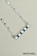 Radiant Quintessence Sterling Silver Necklace-Chain Necklaces-Krush Kandy, Women's Online Fashion Boutique Located in Phoenix, Arizona (Scottsdale Area)
