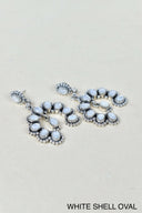 Double Luck Sterling Silver Earrings-Drop Earrings-Krush Kandy, Women's Online Fashion Boutique Located in Phoenix, Arizona (Scottsdale Area)