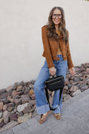 KANCAN Wide Leg Rolled Cuff Denim Jean-Jeans-Krush Kandy, Women's Online Fashion Boutique Located in Phoenix, Arizona (Scottsdale Area)