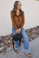KANCAN Wide Leg Rolled Cuff Denim Jean-Jeans-Krush Kandy, Women's Online Fashion Boutique Located in Phoenix, Arizona (Scottsdale Area)