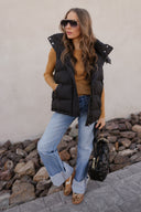 KANCAN Wide Leg Rolled Cuff Denim Jean-Jeans-Krush Kandy, Women's Online Fashion Boutique Located in Phoenix, Arizona (Scottsdale Area)
