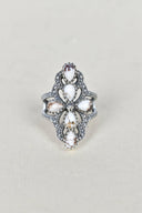 Victoria Sterling Silver Stone Crawler Ring-Crawler Rings-Rae Collective, Women's Online Fashion Boutique Located in Phoenix, Arizona (Scottsdale Area)