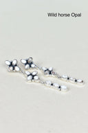 STERLING SILVER DANGLE KITE TALE EARRINGS-Drop Earrings-Krush Kandy, Women's Online Fashion Boutique Located in Phoenix, Arizona (Scottsdale Area)
