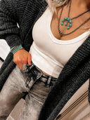 Highly Anticipated Desert Pearl & Turquoise Necklace | Krush Exclusive-Squash Blossom Necklaces-Rae Collective, Women's Online Fashion Boutique Located in Phoenix, Arizona (Scottsdale Area)
