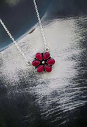 Mini Flower Blossom Stone Necklace | Multiple Stone Options-Rae Collective, Women's Online Fashion Boutique Located in Phoenix, Arizona (Scottsdale Area)
