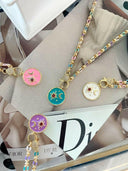 All You Got Enamel Star and Moon Pendant Magnetic Necklace-Necklaces-Krush Kandy, Women's Online Fashion Boutique Located in Phoenix, Arizona (Scottsdale Area)
