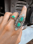 Krush Royalty Stone Ring-Crawler Rings-Rae Collective, Women's Online Fashion Boutique Located in Phoenix, Arizona (Scottsdale Area)