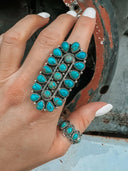 Long Flower Blossom Ring | 2 stone options-Rae Collective, Women's Online Fashion Boutique Located in Phoenix, Arizona (Scottsdale Area)