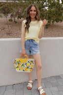 Honeycomb Charm Crotchet Knit Sweater Vest-Tops-Krush Kandy, Women's Online Fashion Boutique Located in Phoenix, Arizona (Scottsdale Area)