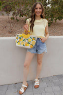Honeycomb Charm Crotchet Knit Sweater Vest-Tops-Krush Kandy, Women's Online Fashion Boutique Located in Phoenix, Arizona (Scottsdale Area)