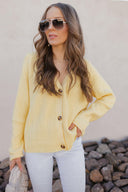 Sunlit Dreams Ribbed Cardigan-Sweaters-Rae Collective, Women's Online Fashion Boutique Located in Phoenix, Arizona (Scottsdale Area)