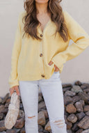 Sunlit Dreams Ribbed Cardigan-Sweaters-Rae Collective, Women's Online Fashion Boutique Located in Phoenix, Arizona (Scottsdale Area)