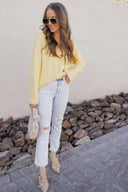Kancan Cloudline Distressed Slim Flare Jeans-Jeans-Krush Kandy, Women's Online Fashion Boutique Located in Phoenix, Arizona (Scottsdale Area)